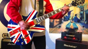 Oasis - Supersonic (Guitar Cover) Epiphone Sheraton Union Jack