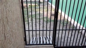 Строим вольер для алабая. Часть III