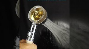 Душевая лейка с вентилятором.