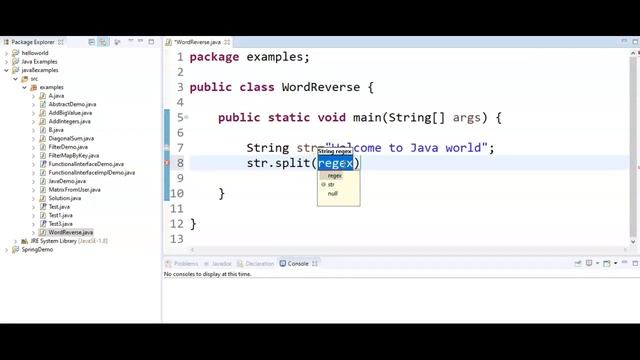 How to reverse words in String in java?
