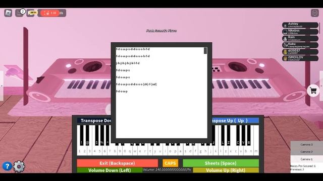 ROBLOX DIGITAL PIANO! / NO EDIT / SONG : Little Do You Know! смотреть онлайн