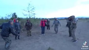 якутия танец на улице)