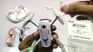 Let's Unboxing Syma X22W HD Camera drone quadcopter