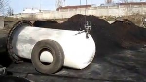 Работа пиролизной установки FORTAN (ФОРТАН) / Pyrolysis plant FORTAN working