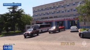 ❗️ Уровень воды в Новой Каховке после разрушения из-за украинского обстрела Каховской ГЭС