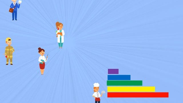 Занятие по математике для детей 4-5 лет на тему "Профессии" смотреть онлайн