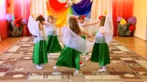 Танец для мам к 8 Марта "5 февральских роз"