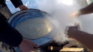 Особенности зимней рыбалки на Сахалине, или Новогодний корпоратив по МУПовски. Рыбалка на Изменчиво