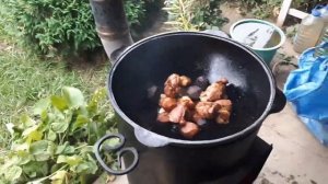Казан кебаб на день рождения + судак в казане!!!