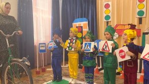 Агитбригада по ПДД «По дороге в детский сад»