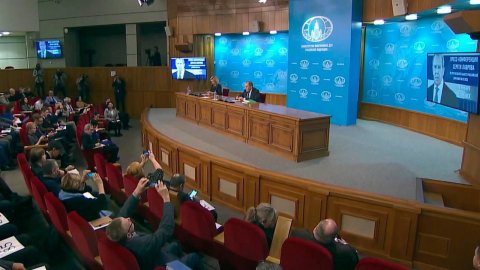 Сергей Лавров провел пресс-конференцию по итогам деятельности российской дипломатии за 2022 год