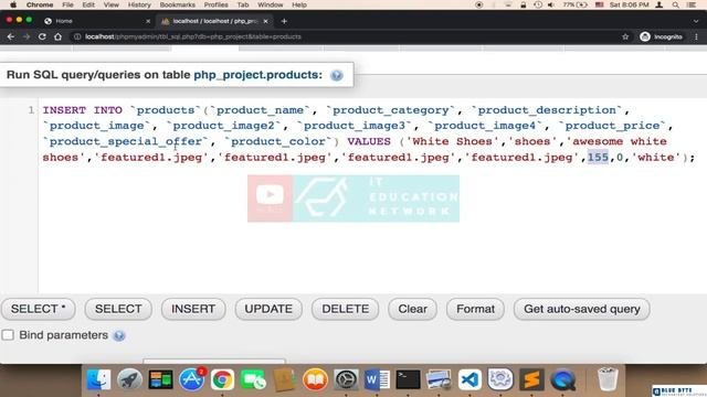Ecommerce Website With PHP & MySql - 56 - Products Table