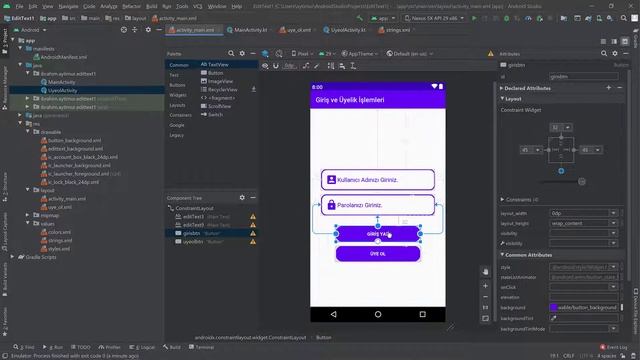 17. Android Studio ile EditText Uygulaması (İki sayfa arasında geçiş) смотреть онлайн
