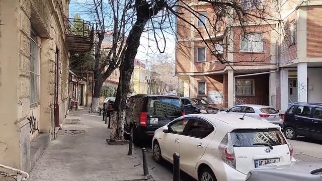 Грузия. Тбилиси. Прогулка по центру. Мтацминда. Фуникулер смотреть онлайн