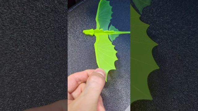 3D printed dragon flight test