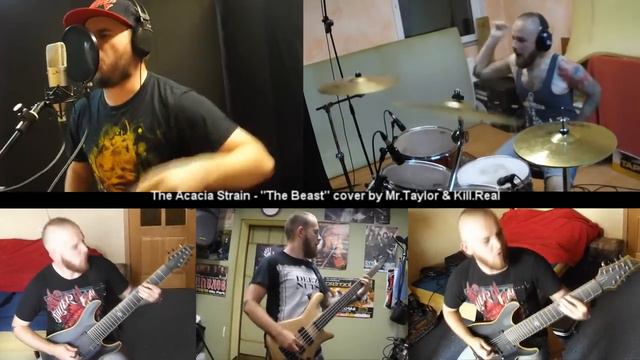 Mr.Taylor ft Kill.Real - "The Beast" (The Acacia Strain cover) смотреть онлайн