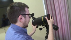 Самый мощный зеркально-линзовый телескоп весом 20 килограмм увеличивает звёздное небо в 150 крат