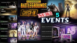 PUBG x NewJeans✅ 5 новых Шикарных Событий/Ивентов - ОБЗОР ✅ 5 New Chic Events - REVIEW