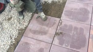 КАК??? Уложить тротуарную плитку.Pavement and process of laying