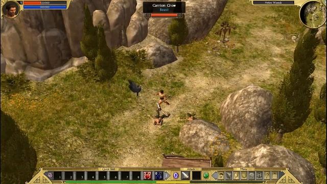 Titan Quest Immortal Throne gameplay смотреть онлайн