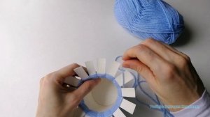 DIY Корзинка своими руками из Стаканчика и Ниток