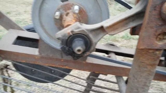 Самодельная картофелекопалка с уменьшителем хода.