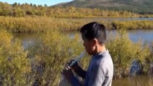 На берегу Великой реки Онон.