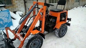 Обзор погрузчика на гидроходу