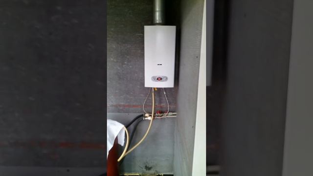 подогрев бассейна газовой колонкой