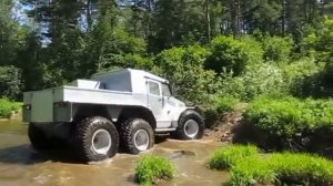 ВЕЗДЕХОД на Шинах Низкого Давления/All-terrain VEHICLE on Low-Pressure Tires