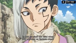 Senku first meeting with Amaryllis | Dr. Stone Season 3 Episode 7 [English Subtitles]