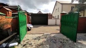 Электропривод Алютех для распашных ворот. Как работают фотоэлементы