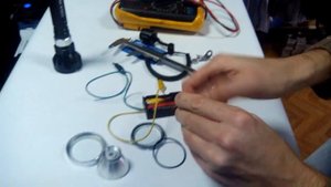 Разборка и ремонт подводного фонаря magicshine mj-810