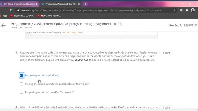 Quiz Week 2 | All Correct | Object Oriented Programming in Java | Coursera Solution | UC San Diago
