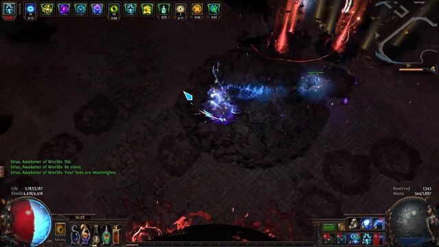 POE 3.9 Sirus AW 8, Self Cast Arc смотреть онлайн