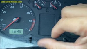 TUTORIAL: How to set clock / time on VW Golf Mk4, Jetta, Bora in 2 simple steps