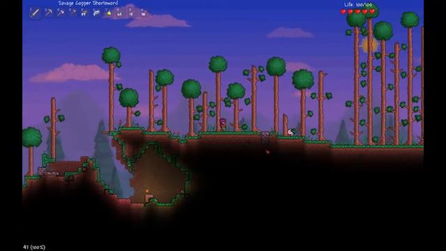 Terraria - windowed (60 fps) vs fullscreen (47 fps) смотреть онлайн