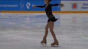 Первенство России среди юниоров 2017 Дeвушки Короткая программа Александра ТРУСОВА МОС