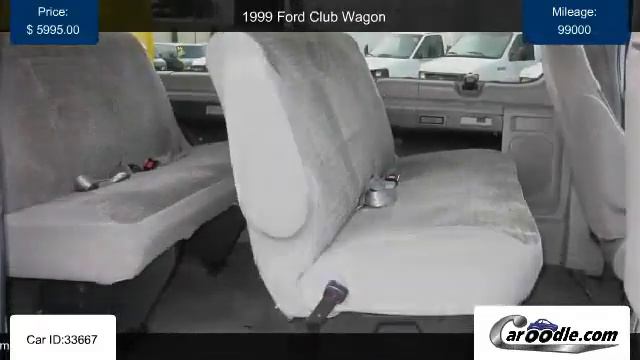Used 1999 Ford Club Wagon for sale in Fountain Valley CA смотреть онлайн