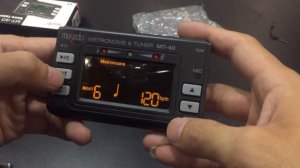 [unbox] Musedo MT-40 Metro-tuner