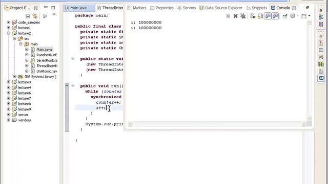 Лекция 22: Синхронизация смотреть онлайн