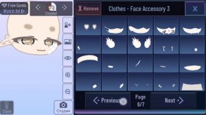 gacha club как сделать красивое лицо