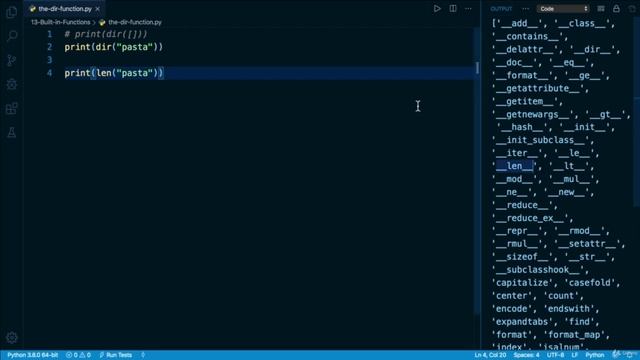 Python Programming Tutorial # 103 | Python 3 dir() built-in function TUTORIAL