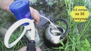 Обзор походного фильтра для воды Аквафор-универсал.
