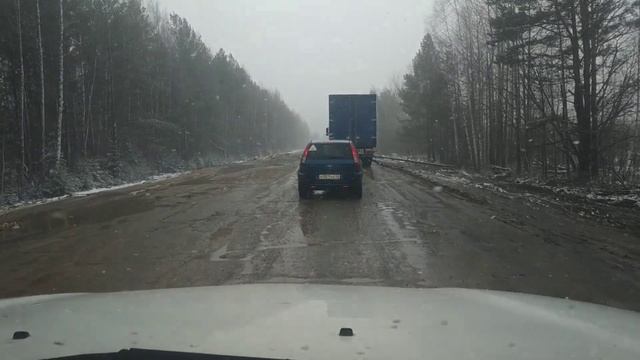 Дороги в Кировской области, весна 2020 смотреть онлайн