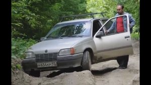 Opel Kadett . Едем домой Opel Kadett.