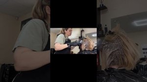 Препигментация волос и выход из блонда в натуральную базу!