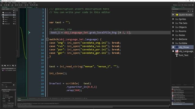 Use different languages (localization) [Game Maker Studio 2 | Advanced]