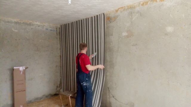 Поклейка обоев на бетон без шпаклевания стен смотреть онлайн