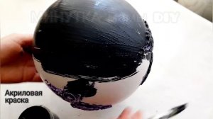 Шар из ГИПСА/DIY декор/ заливаем ВОЗДУШНЫЙ шар ГИПСОМ/ДИЗАЙН/ ДЕКОР/fill balloon with gypsum/DECOR